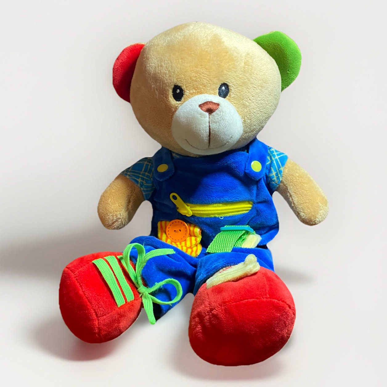 Linzy Learn to Dress Teddy Bear Fine Motor Dexterity Occupational Therapy EUC