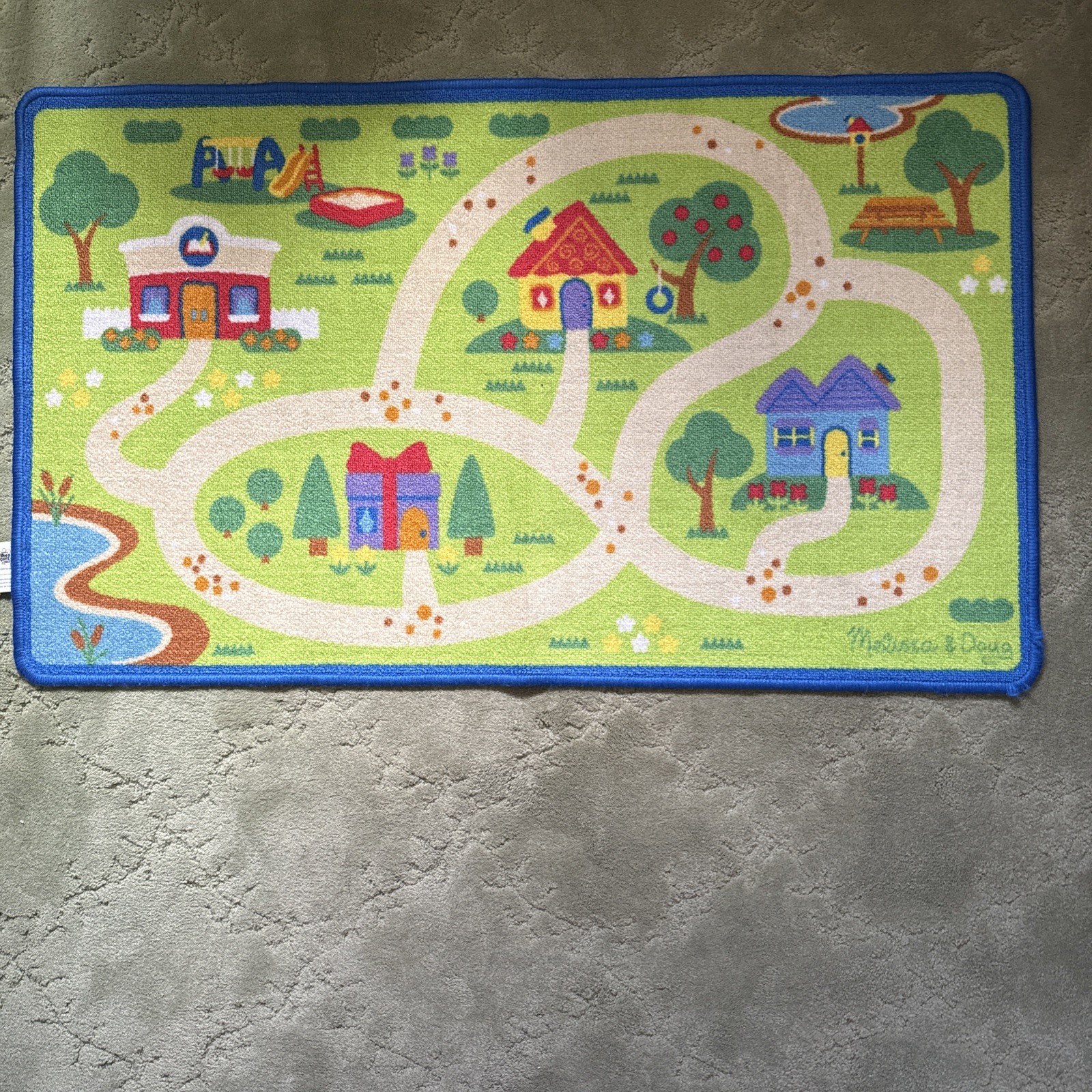 Melissa & Doug Blues Clues & You! Blue’s Neighborhood Activity Rug