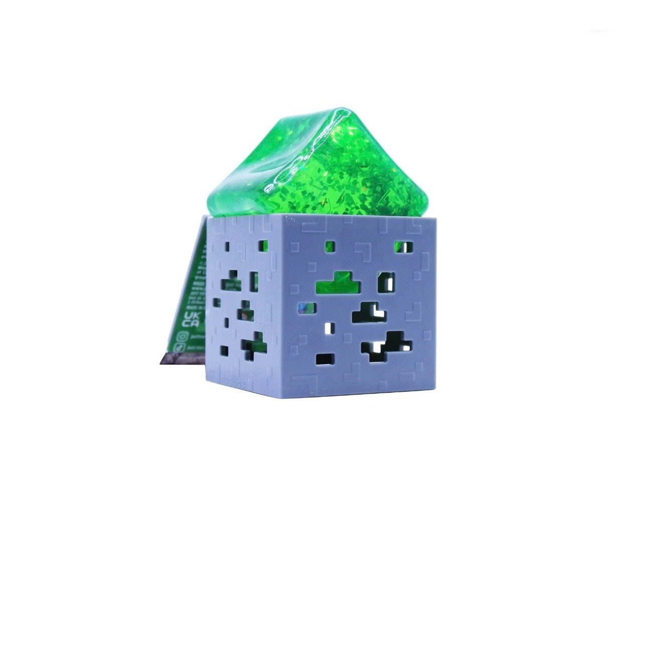 Minecraft Jelly Cube, Novelty Fidget Toy, Collectable(1 Piece, Color May Vary)