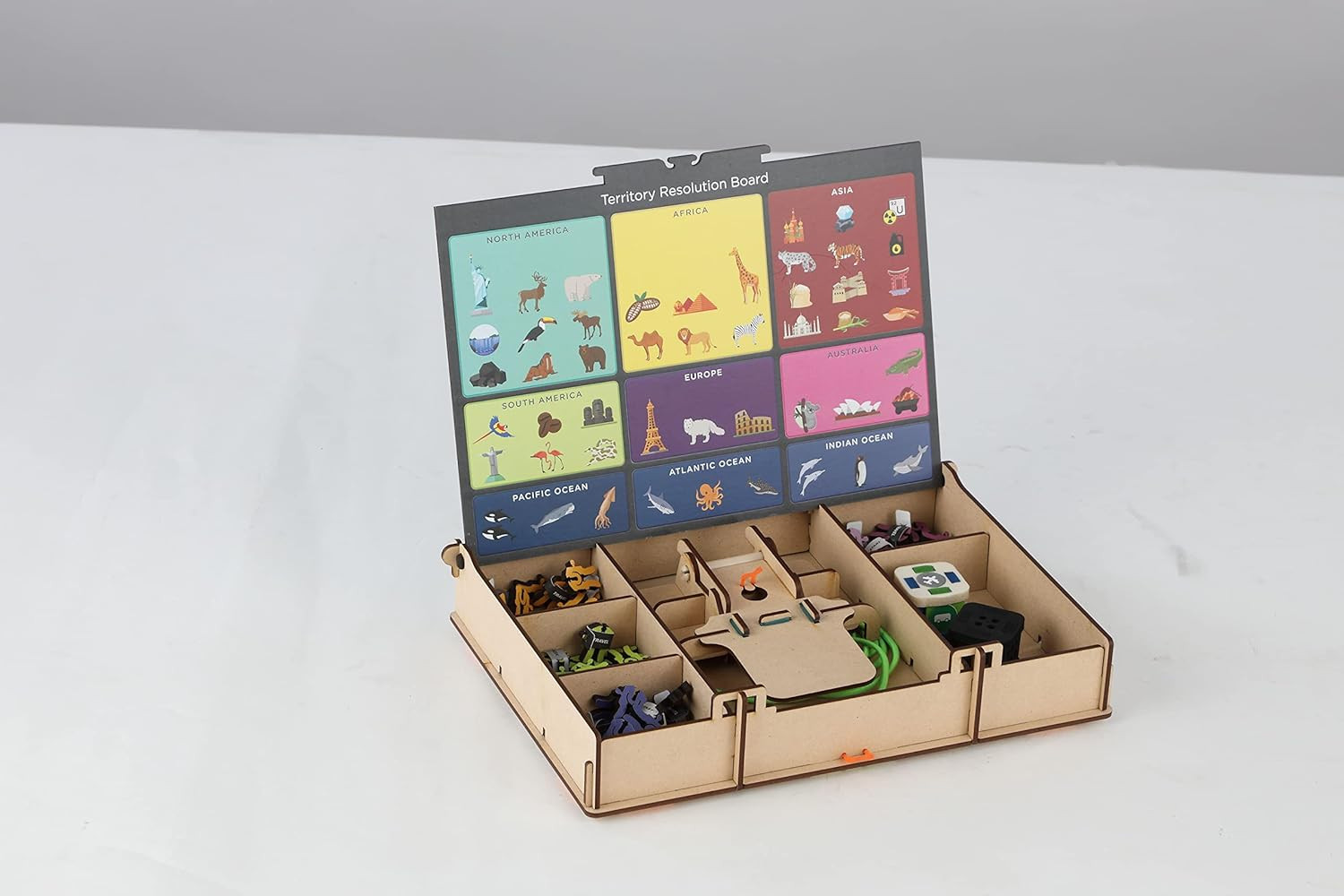 Globe Explorer Wooden Model Engineering STEM Learning Toy for Kids Ages 8 and Up