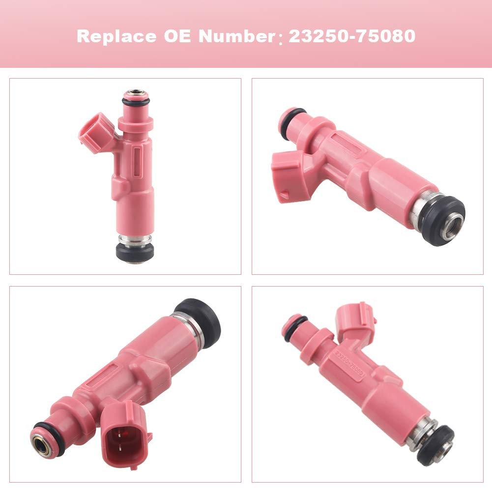 Fuel Injectors for Toyota Tacoma 2.4L 2.7L 1999-2004 4Runner 2.7L Compatible