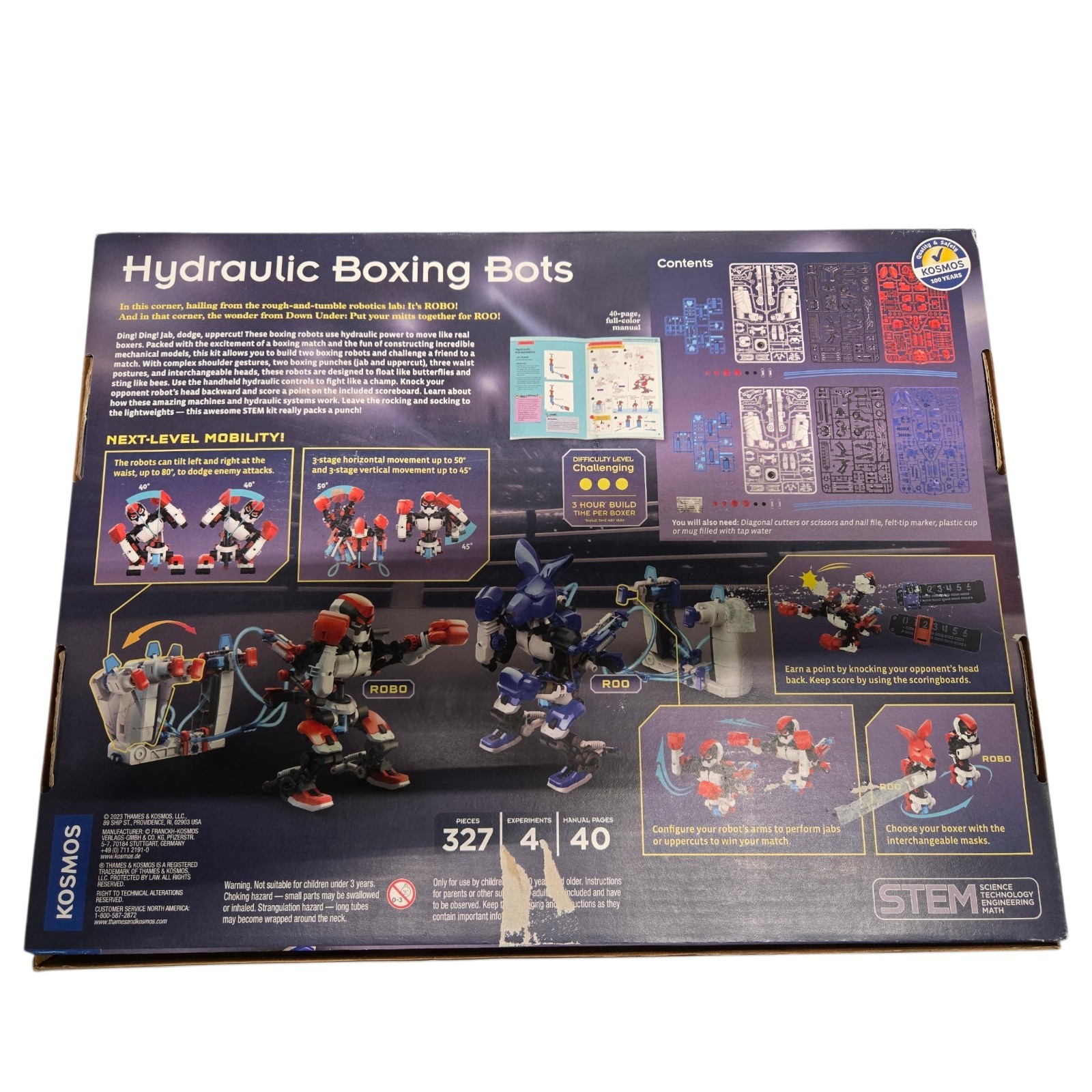 Hydraulic Boxing Bots New Open Box