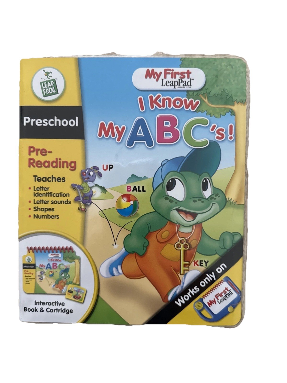 Leap Frog My First LeapPad: I Know My ABCs Interactive Book & Cartridge