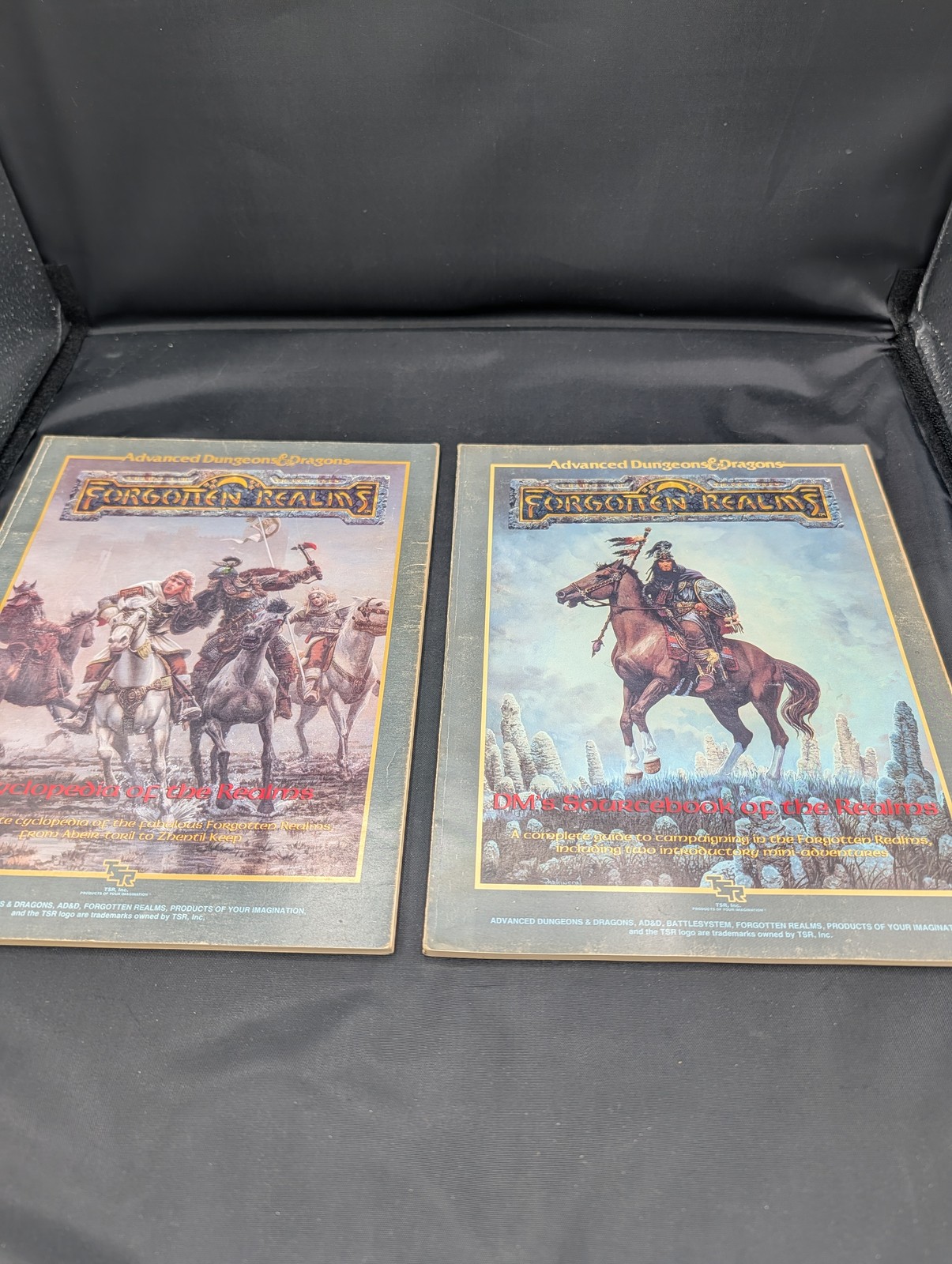 Forgotten Realms Campaign Set 2 BOOKS Cyclopedia DM Sourcebook TSR 1031 1987