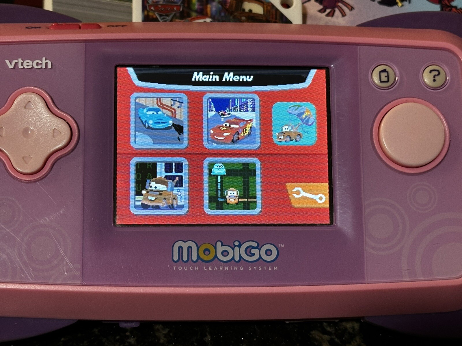 Lot of 4 Vtech MobiGo Loose Learning Games Shrek, Cars, Brave, Toy 3 – TESTED!