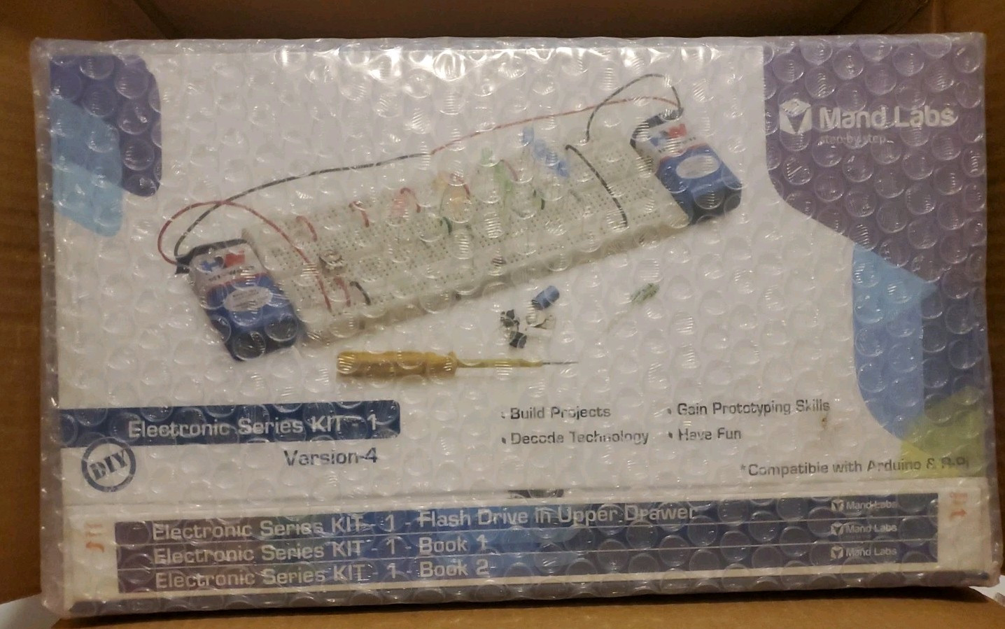 Mand Labs Electronic Series KIT-1 Standard Edition, Version 4 for STEM Learning