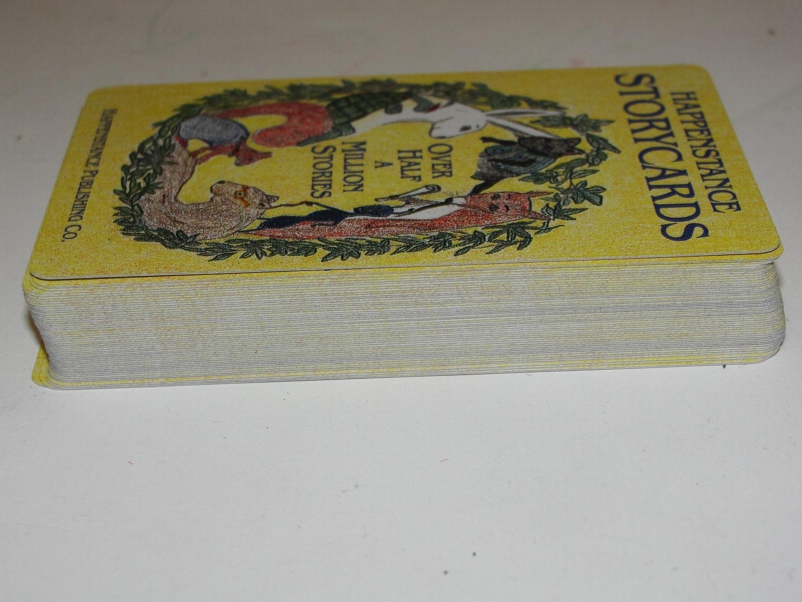 Vintage 1993 Happenstance Story Cards – Stack & Flip Cards to Create New Stories