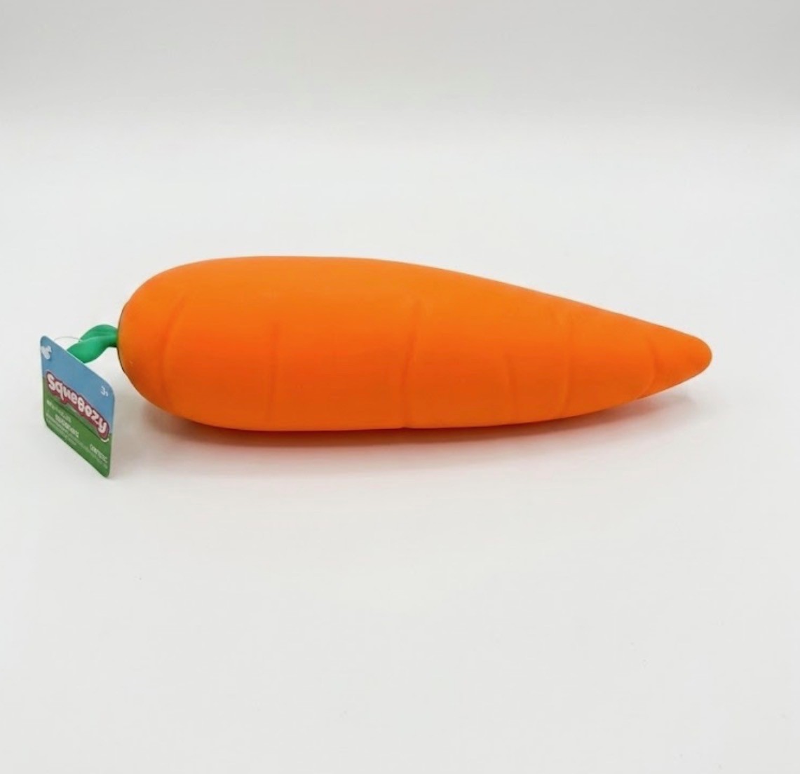 Sunny Days Jumbo Squeezy Carrot Orange Squishy Toy Stress