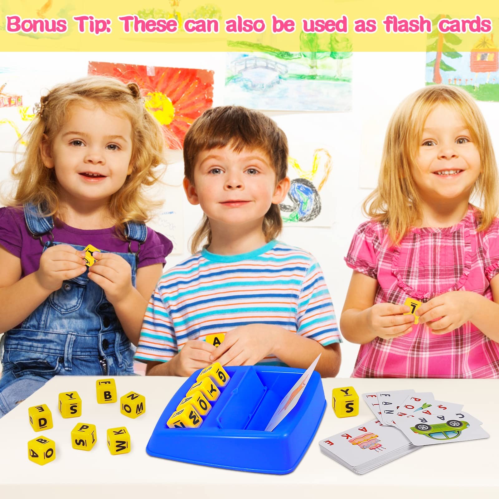 Matching Letter Game, Spelling Word and Increases Memory, Early Medium