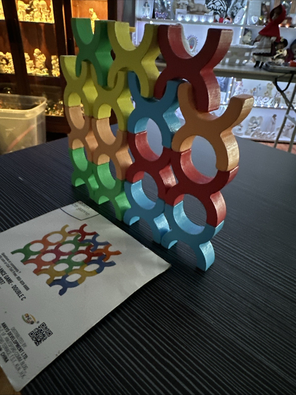 Educational 15 Piece Wood Balancing Game/Puzzle
