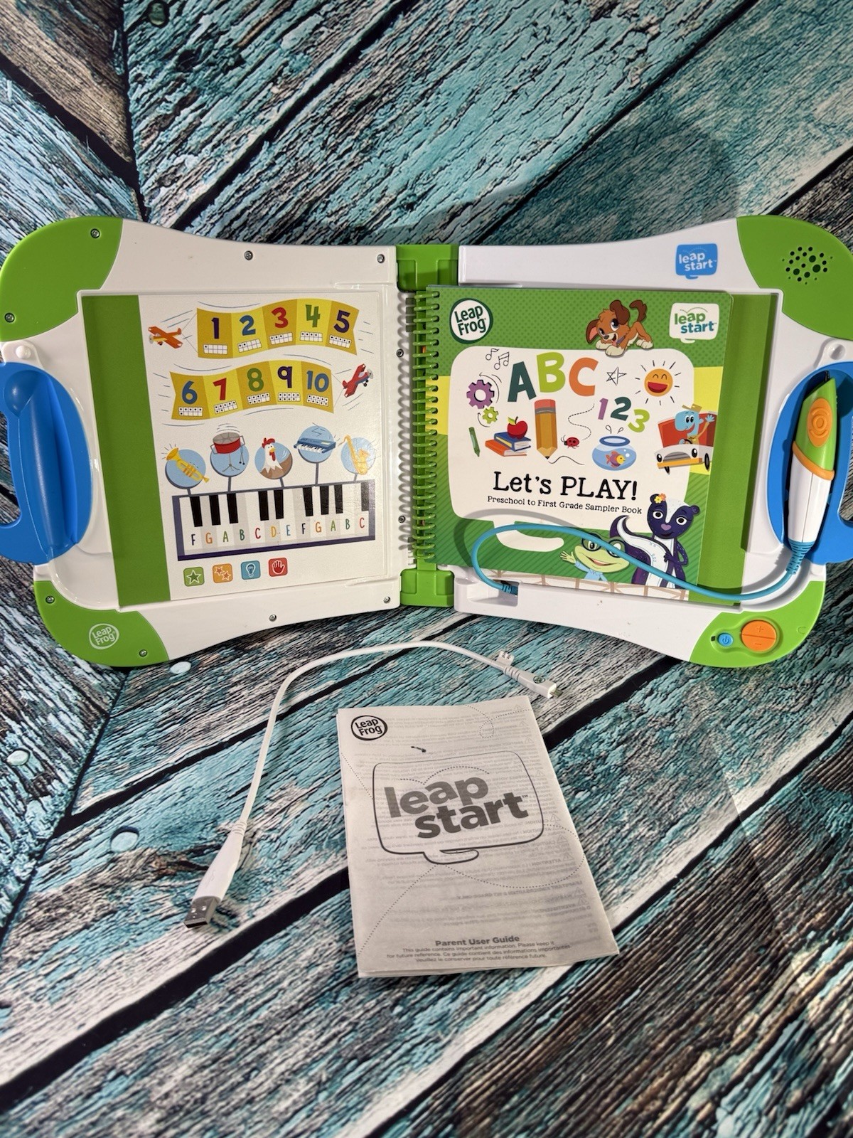 LeapFrog LeapStart Interactive Learning System Let’s Play Book 2016