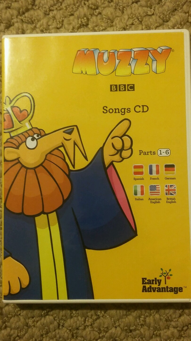 Muzzy BBC Multilingual Language Lot (Spanish, French, German, Italian, English)