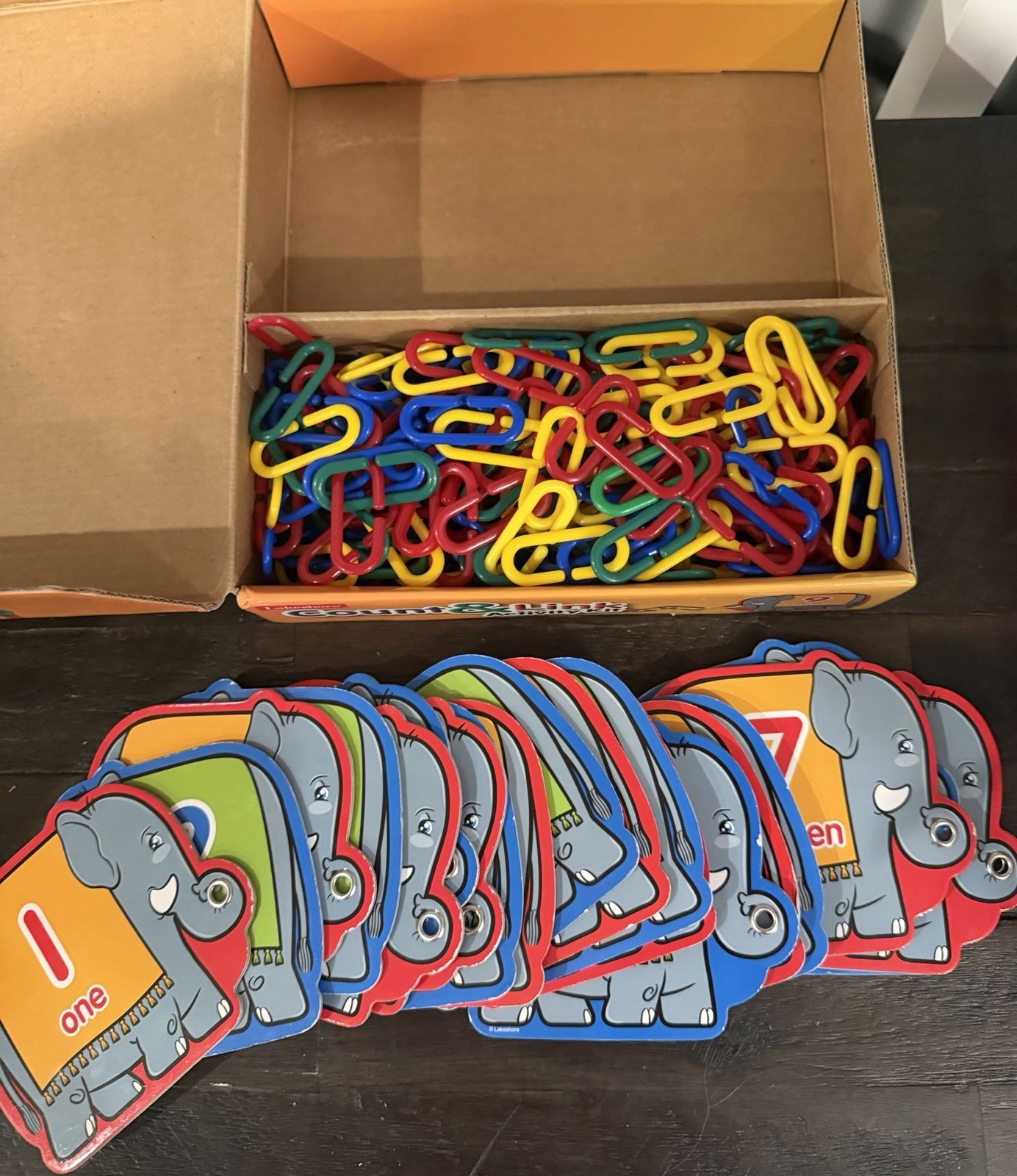 Lakeshore Count & Link Activity Kit – Activity For Hands-on Learners Complete