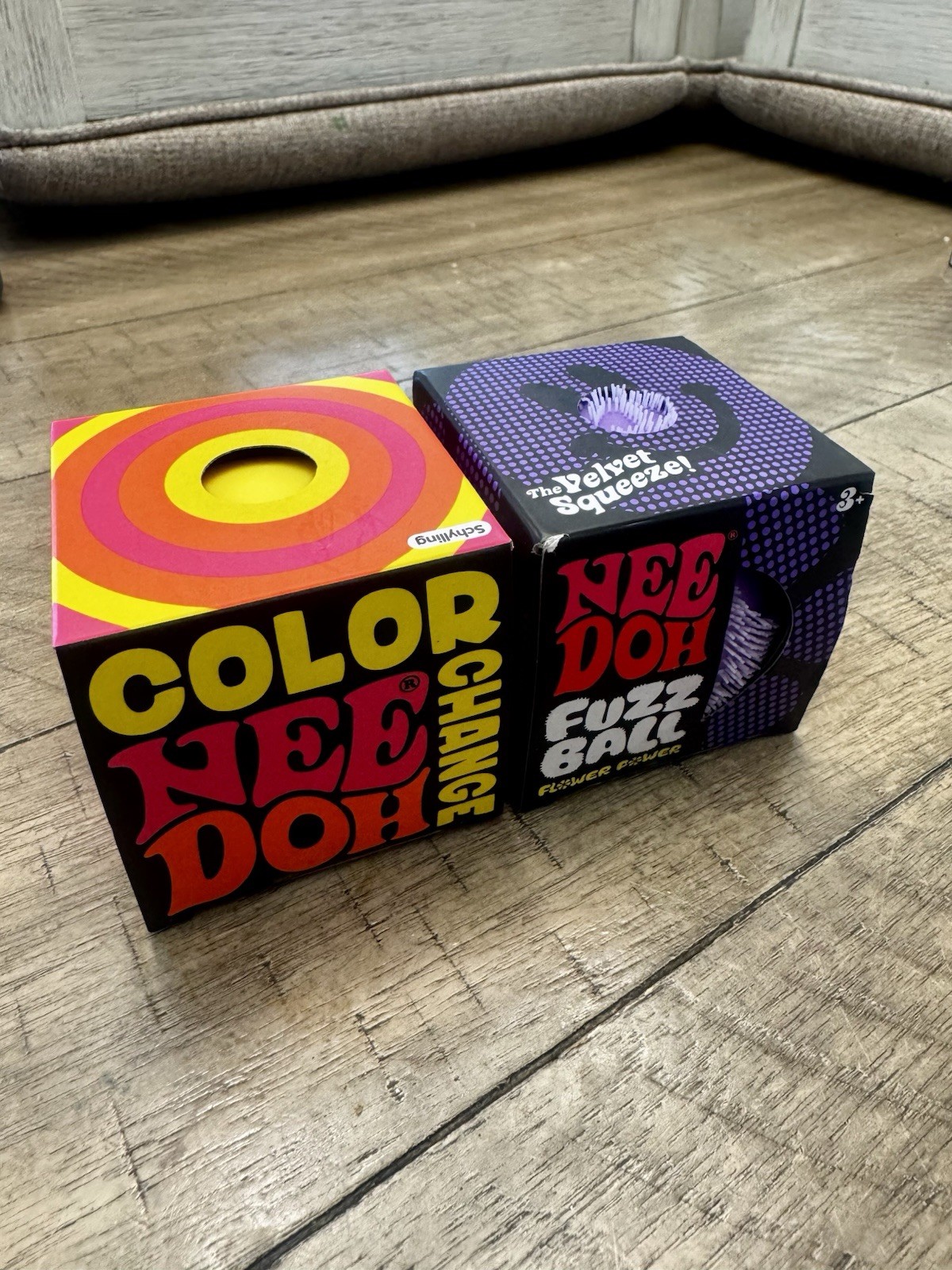 Needoh Color Change & Needoh Fuzz Ball Bundle
