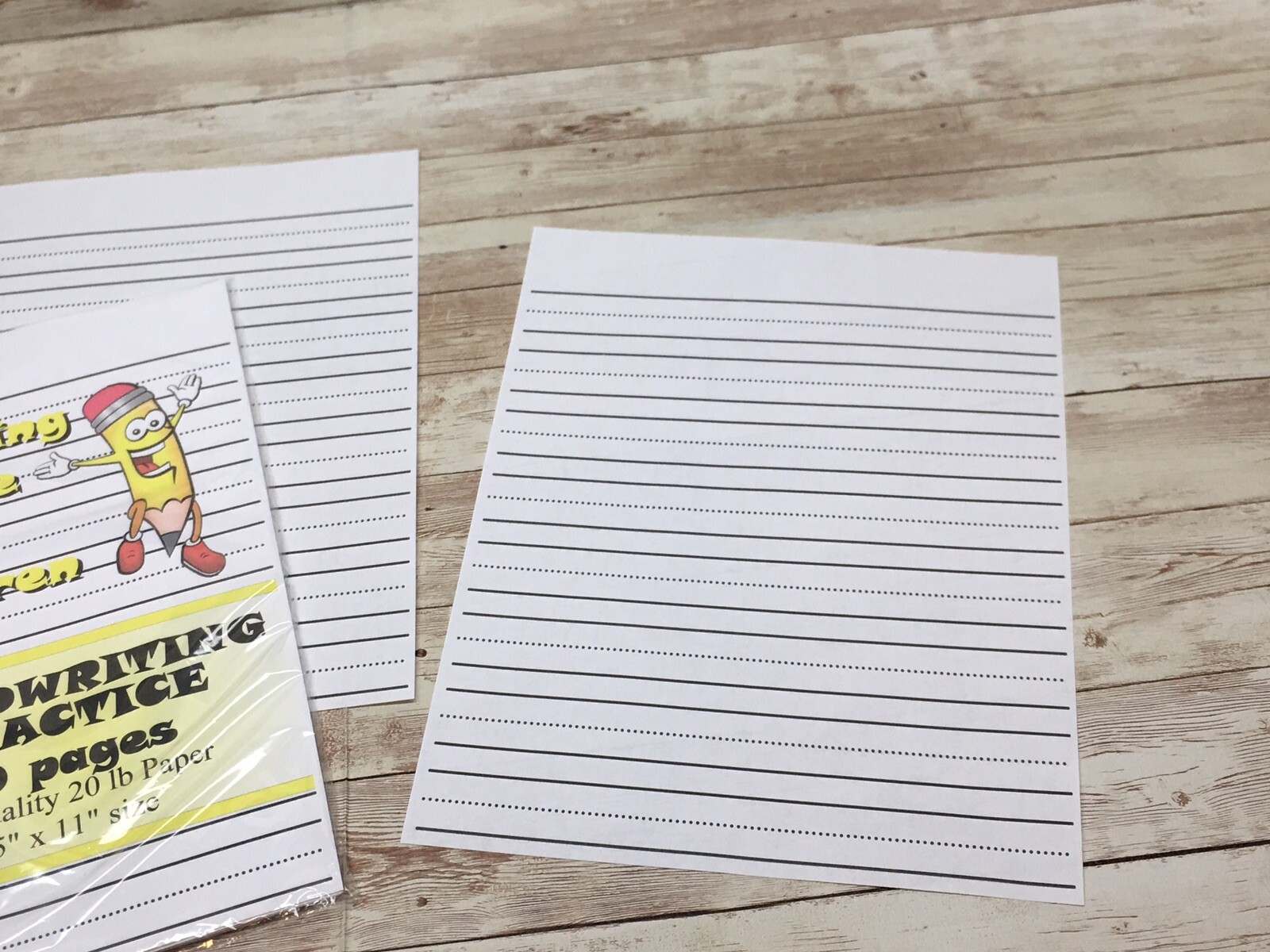 Handwriting Practice – Handwriting Practice Paper For Children – 30 Sheets