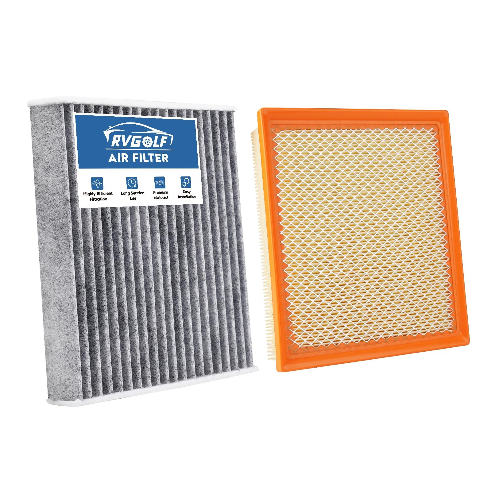 Engine Cabin Air Filter Combo Kit For Toyota Camry 2013 2017-2018 Lexus RX350