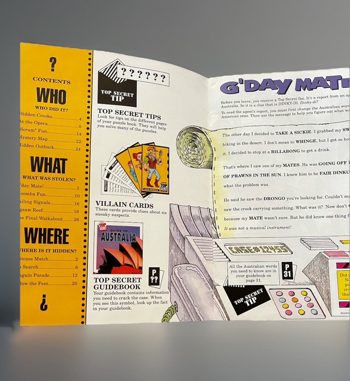 Highlights Top Secret Adventures Case #12455 The Dilemma Down Under – Australia