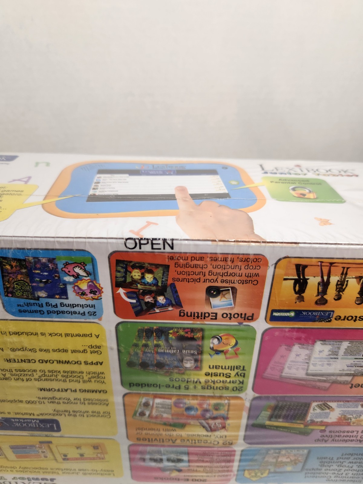 Lexibook MFC270EN Junior Tablet with 4GB Memory – Orange/Blue New sealed