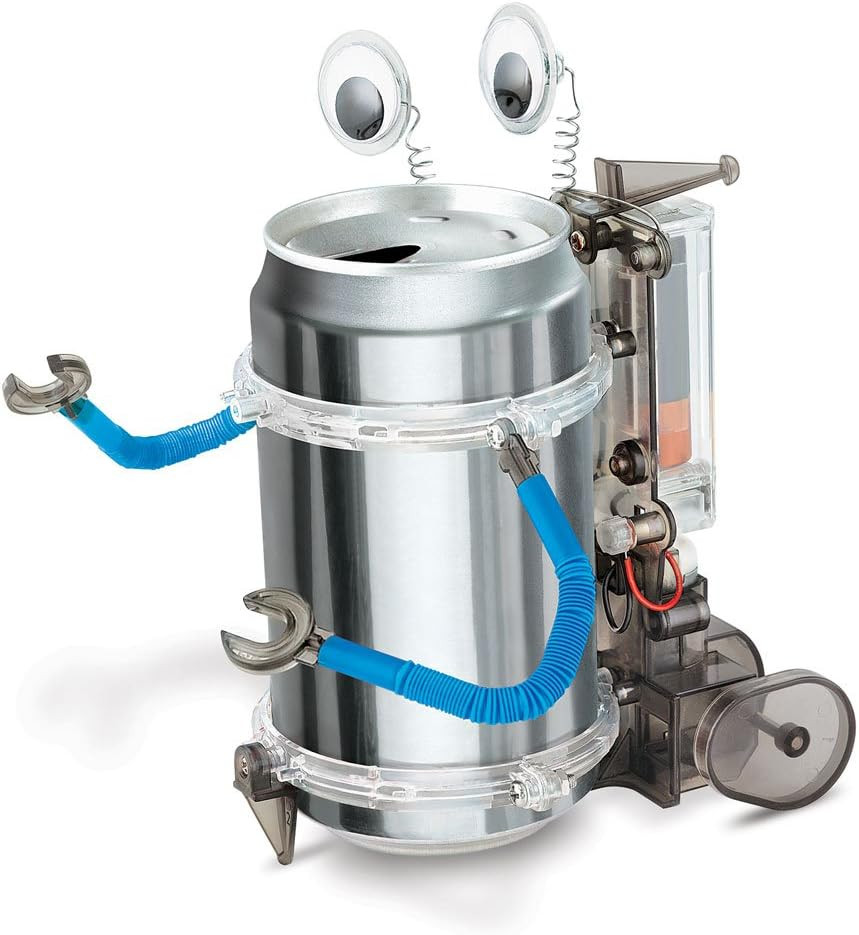 4M Toysmith, KidzRobotix Tin Can Robot, DIY Science Kits STEM Ages 8+