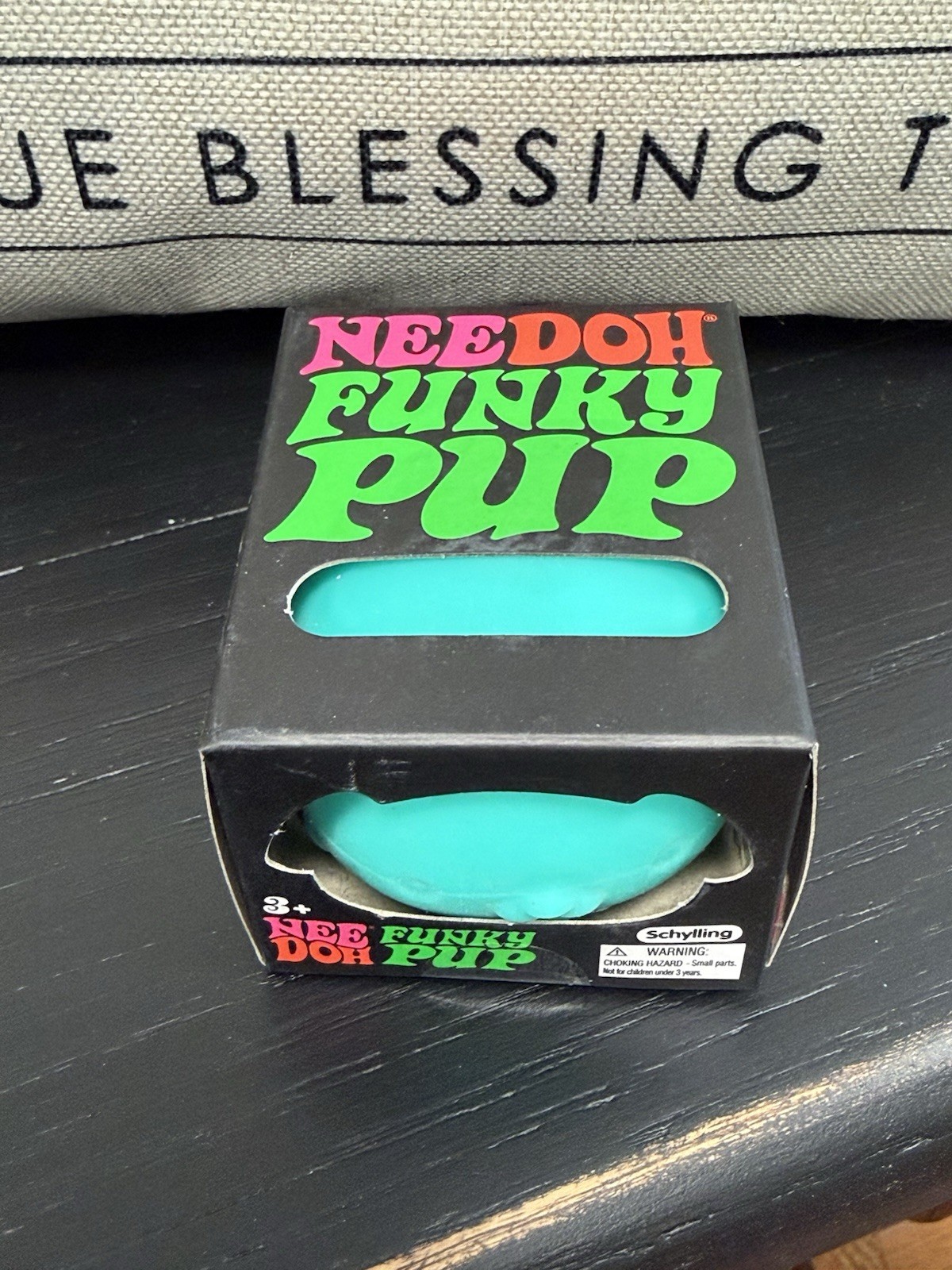 NIB Sealed Needoh Funky Pup Teal – Squishy Stress Relief Toy Schylling