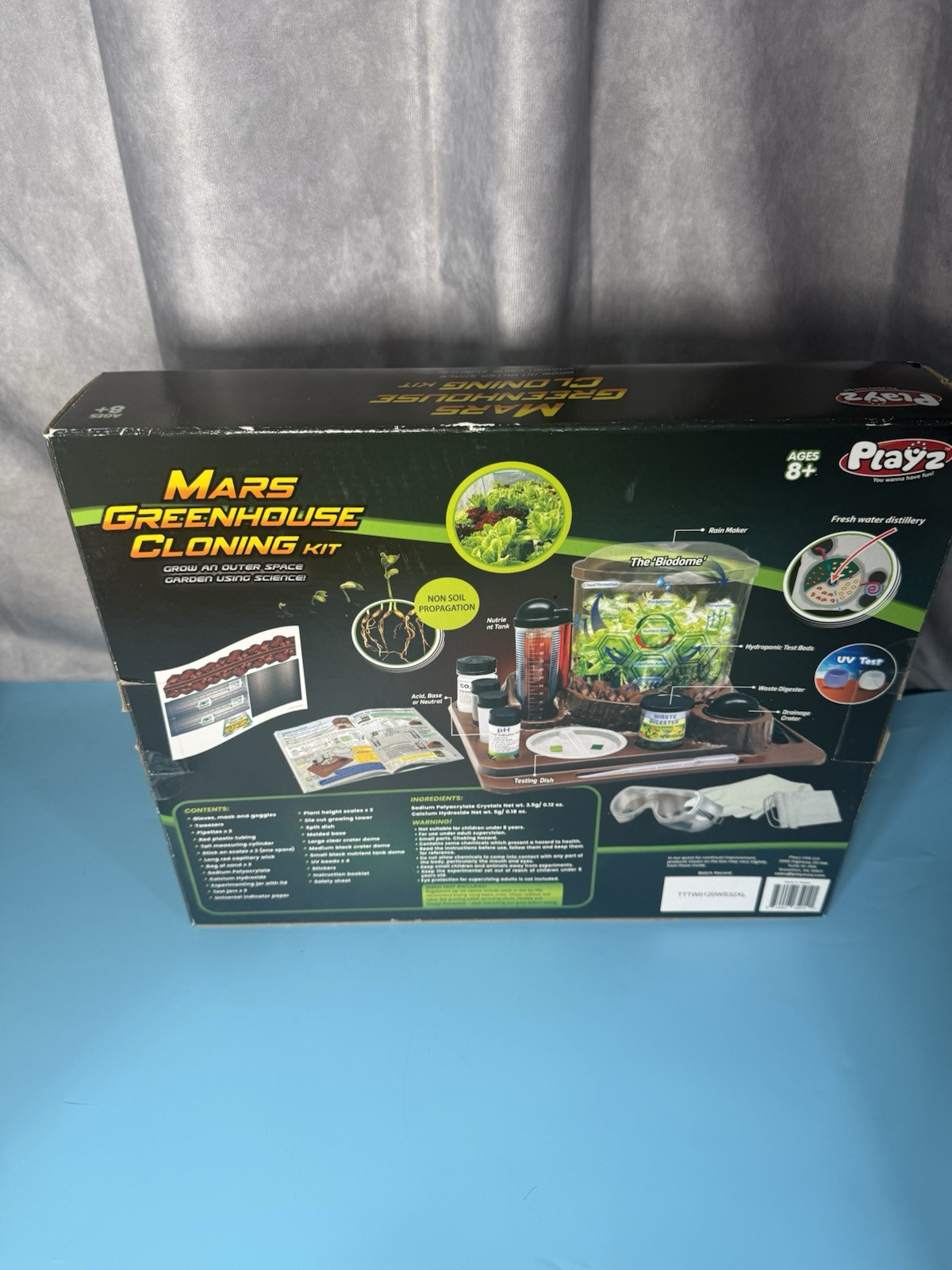 Playz Mars Greenhouse Cloning Kids Science Kit Grow an Outer Space Indoor Garden