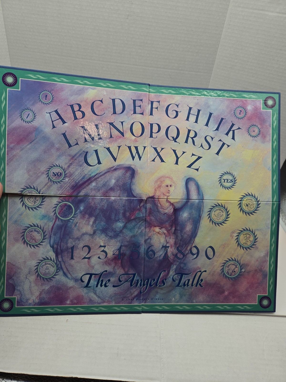 The Angels Talk Message Board Game Kay Larry Sturgis Spiritual Healing Complete