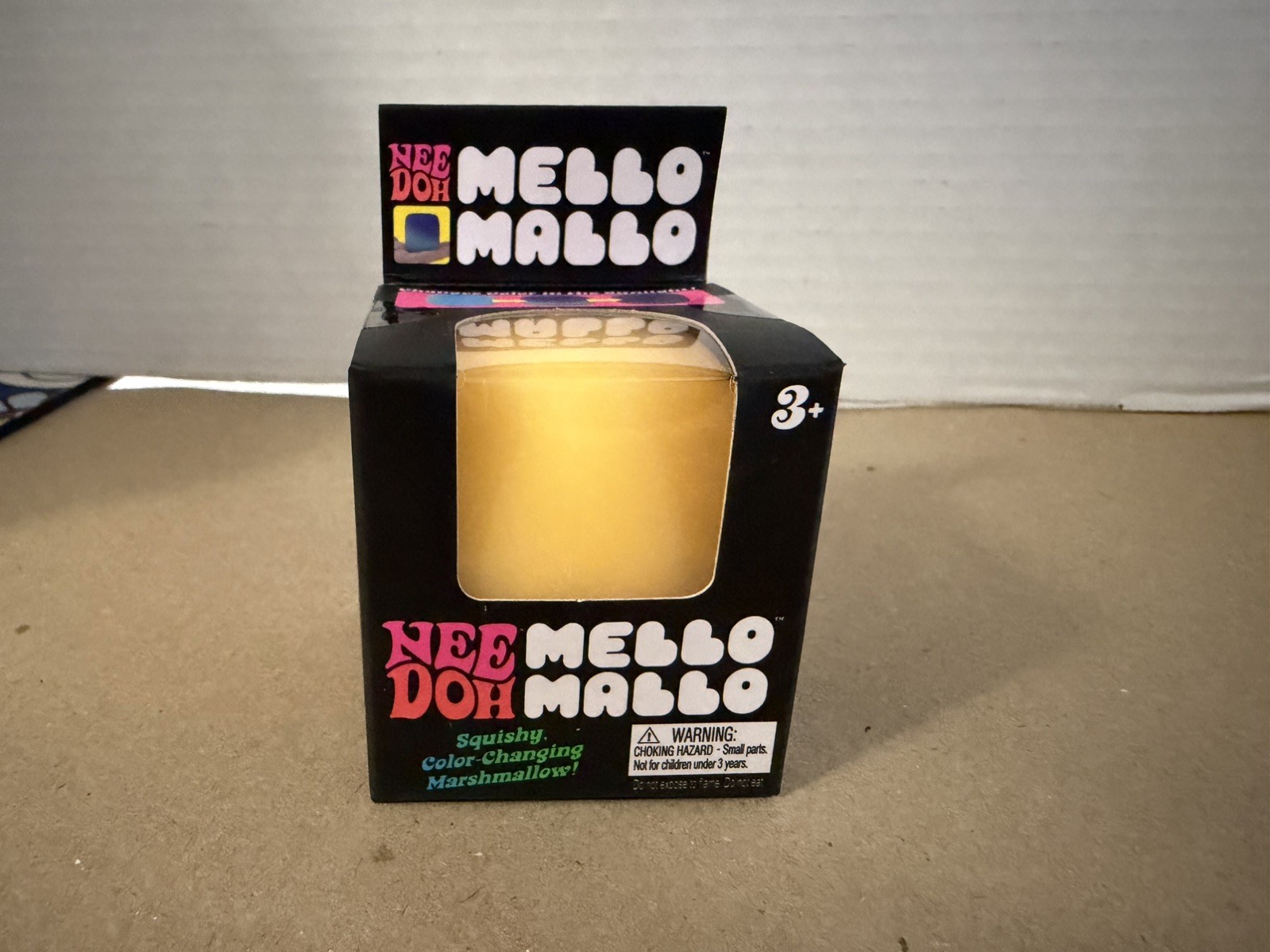 NeeDoh MELLO MALLO (YELLOW) VIRAL SQUISHY TOY! SCHYLLING / NEW / AUTHENTIC‼️