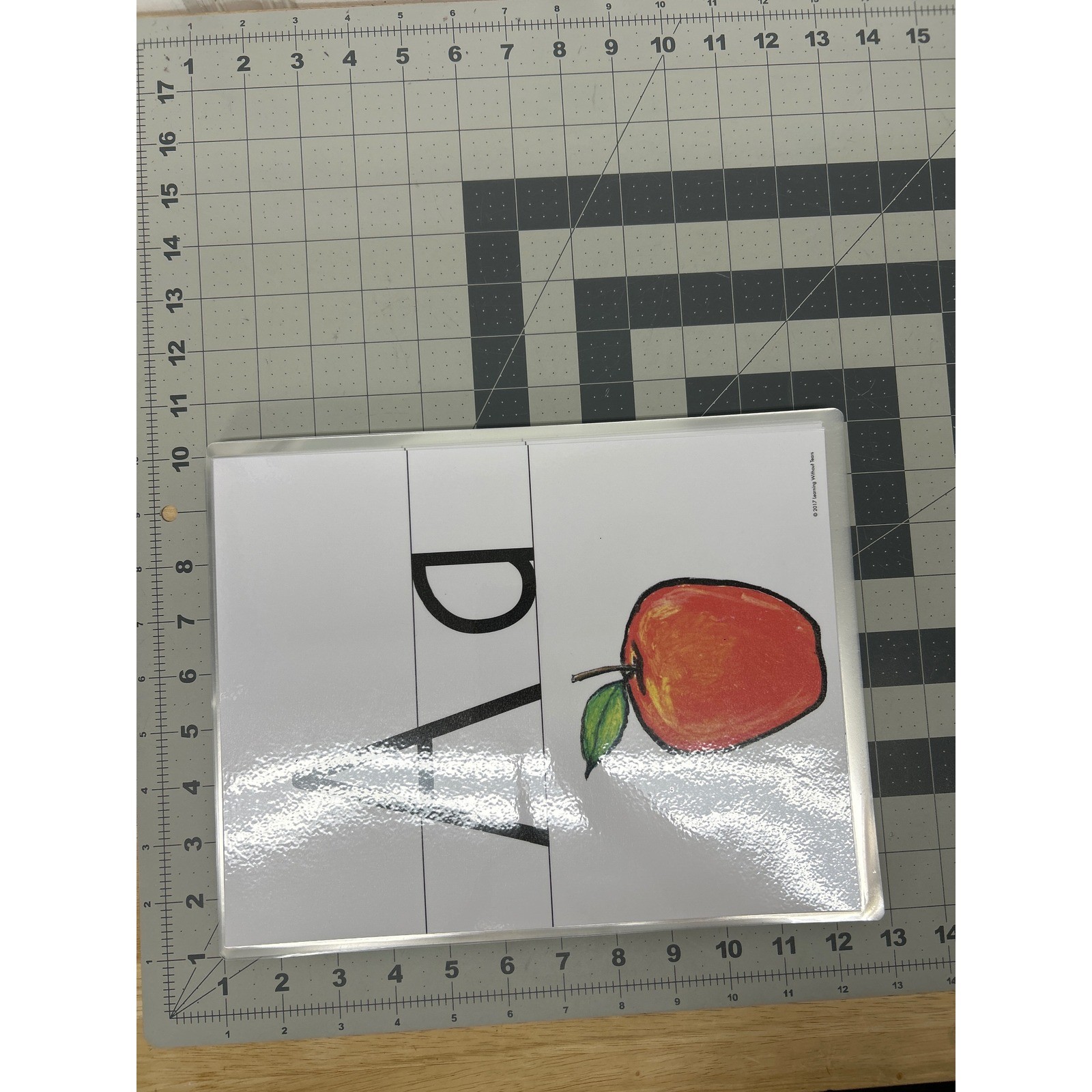 Learning Without Tears Print and Number Wall Cards Laminated Set Complete