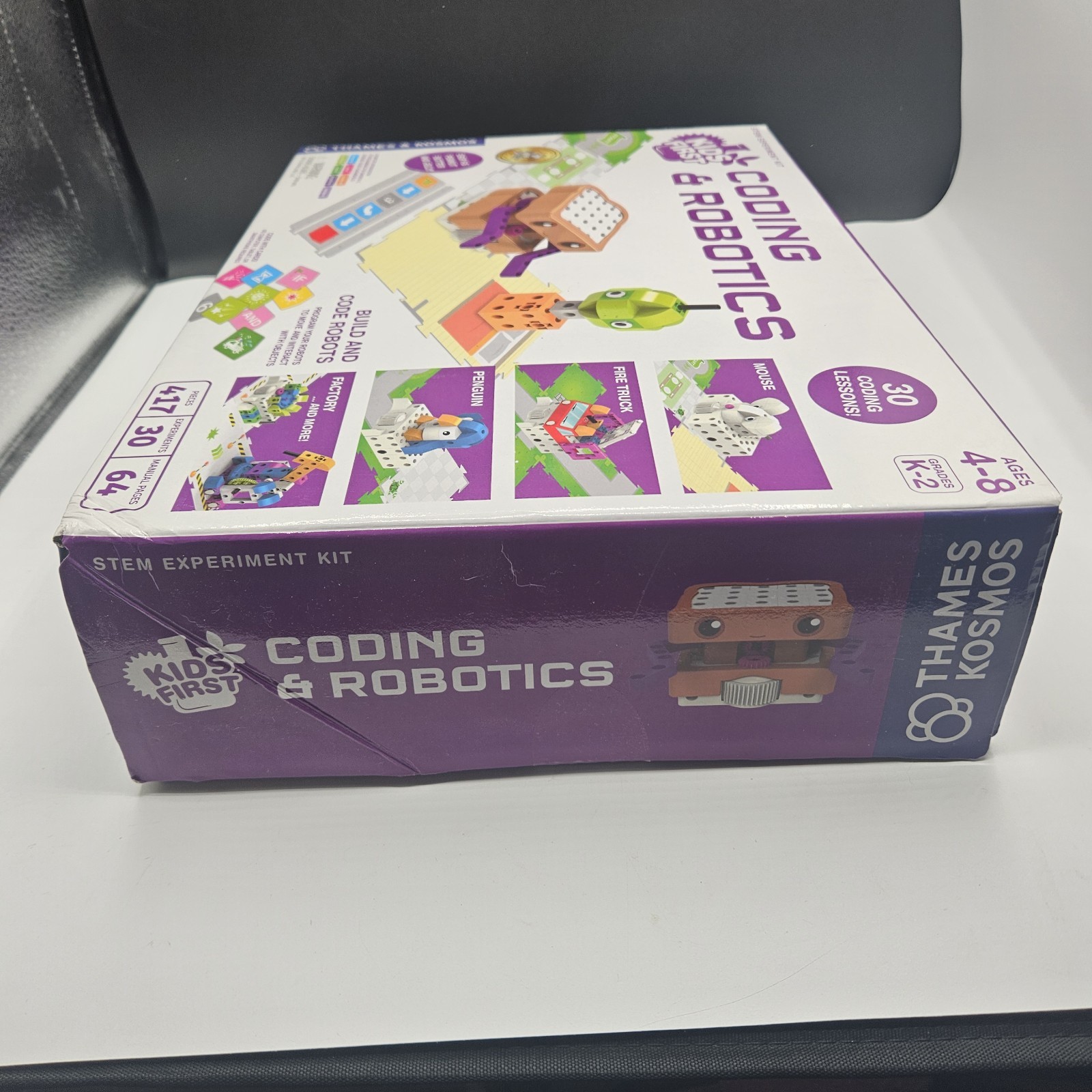 First Kids STEM Robotics & Hands-On Coding kit for Ages 4-8, Thames Kosmos NEW