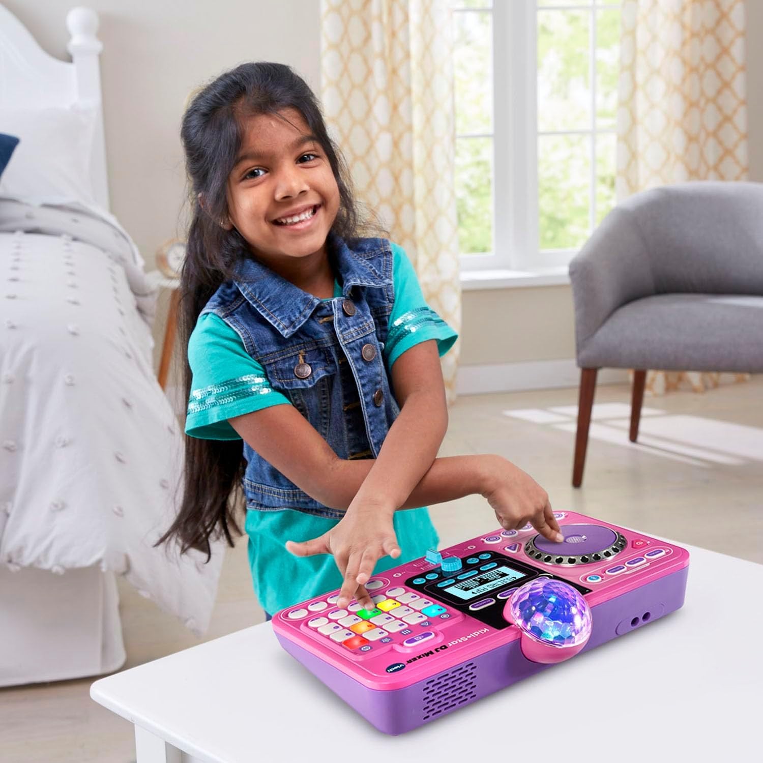 VTech Kidi Star DJ Mixer – Pink (English Version)