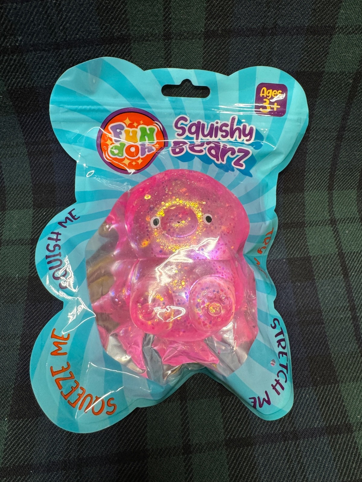 Fun Doh Squishy Bearz Fidget Bear 2 Pack
