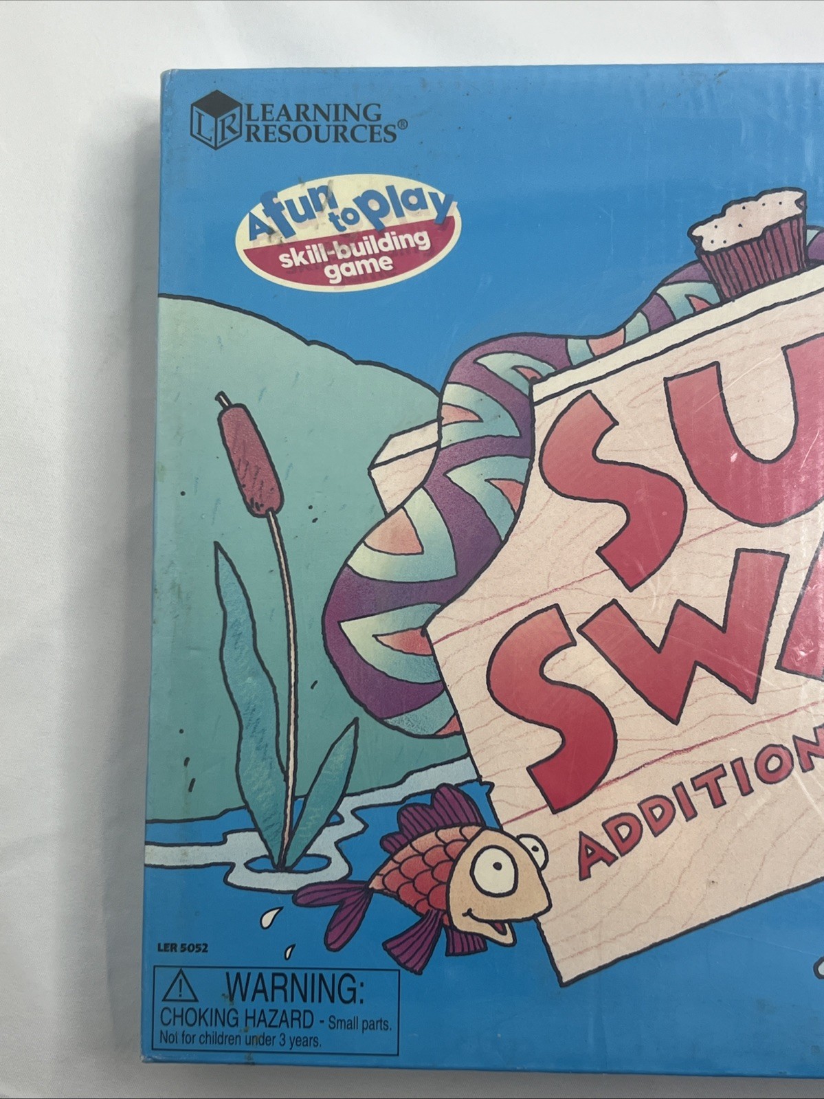 Learning Resources Sum Swamp Addition Subtraction Board Game Ages 5+ Educational