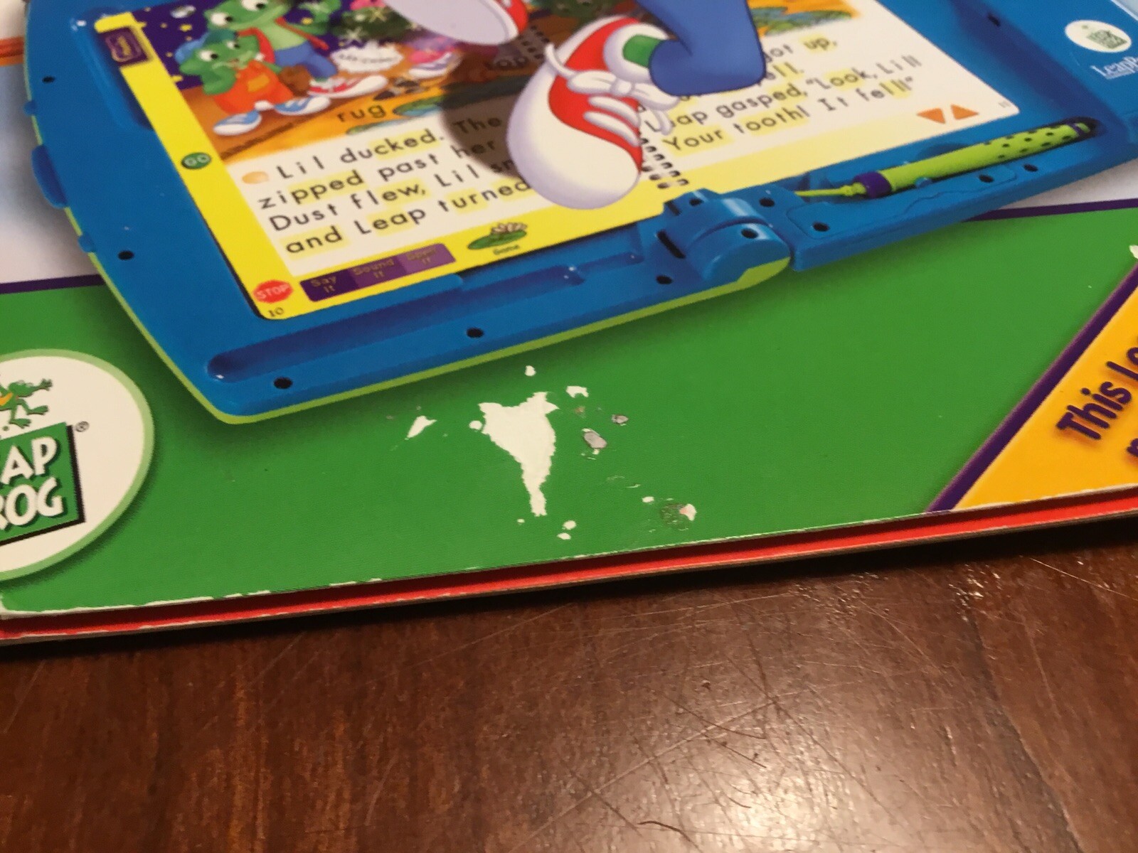 Leap Frog Pad Interactive Book Ages 4-8 Book Only
