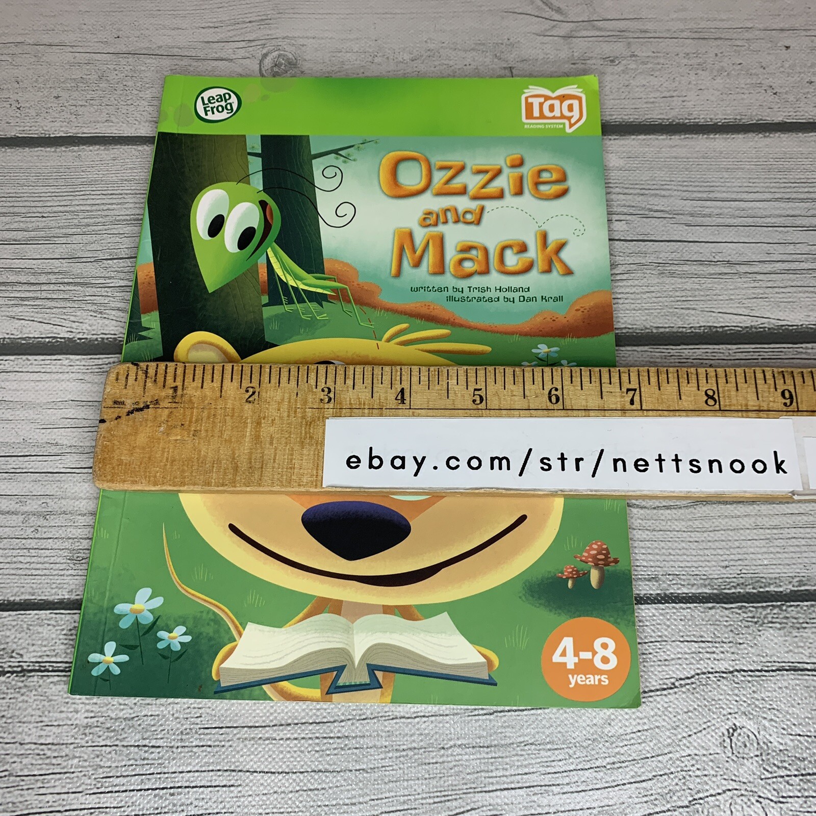 Ozzie and Mac Book for Leap Frog Tag Reader Ages 4-8 Read Aloud & Games