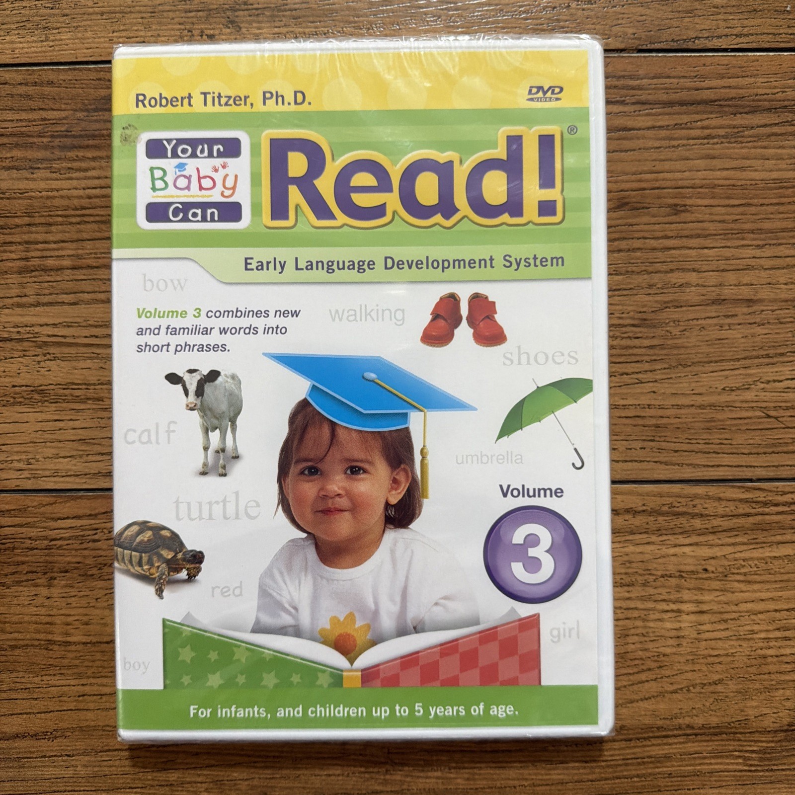 Lot Of 4 Your Baby Can Read DVD Early Learning Workshop Robert Titzer – 3 Sealed
