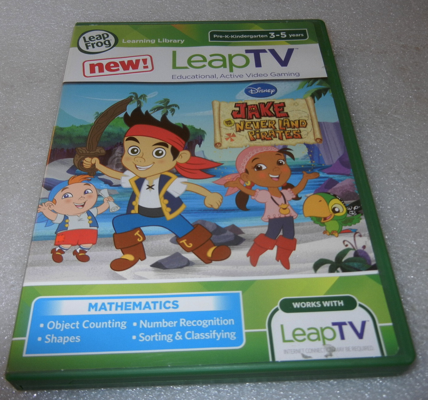 LeapFrog LeapTV Games: Jake and the Never-land Pirates & Paw Patrol – GUC