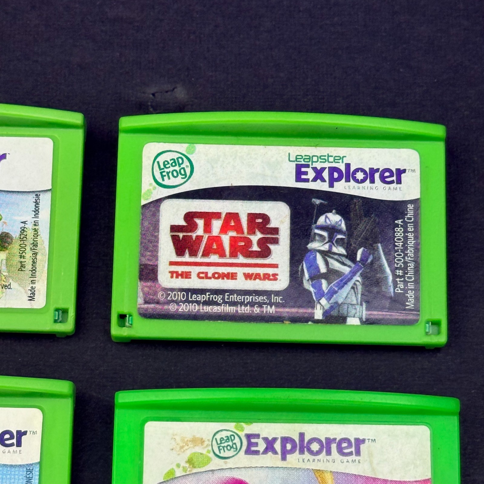 Leapster Explorer 8 Games LOT Leapfrog Leap Pad Learning Cartridges Only – PIXAR