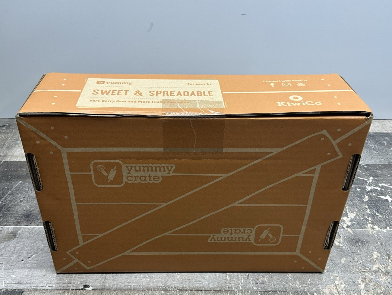 KIWICO YUMMY CRATE SWEET & SPREADABLE FOOD SCIENCE KIT YJAM-F2264 AGES 6+ SEALED