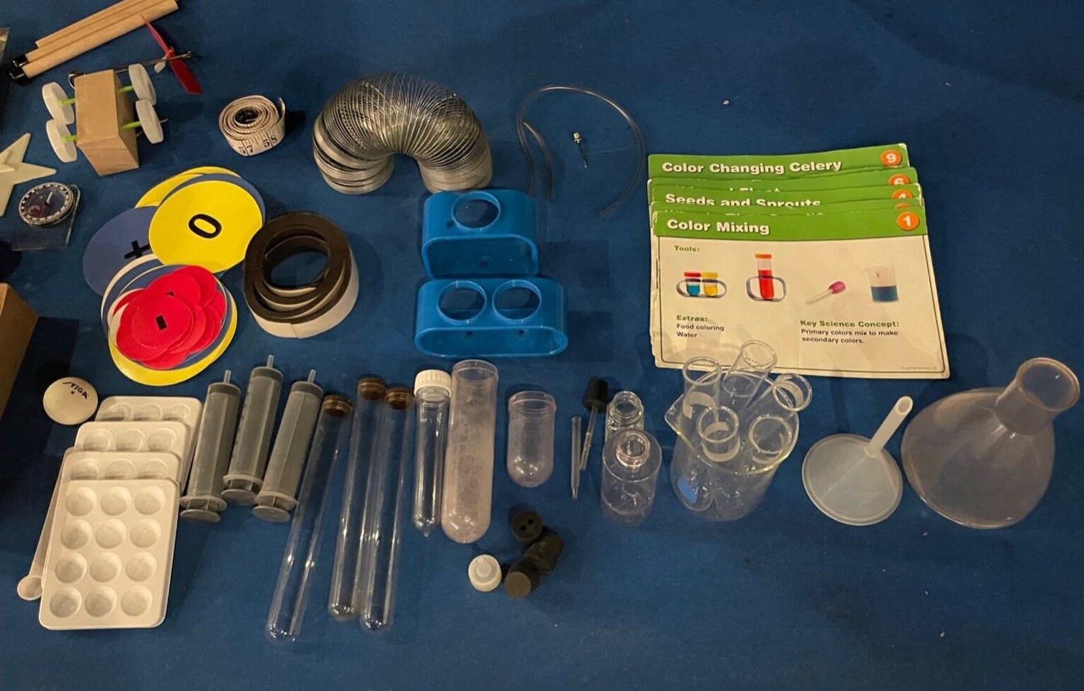 Everything You Need Science Kit for students- 50+ items- for so many experiments