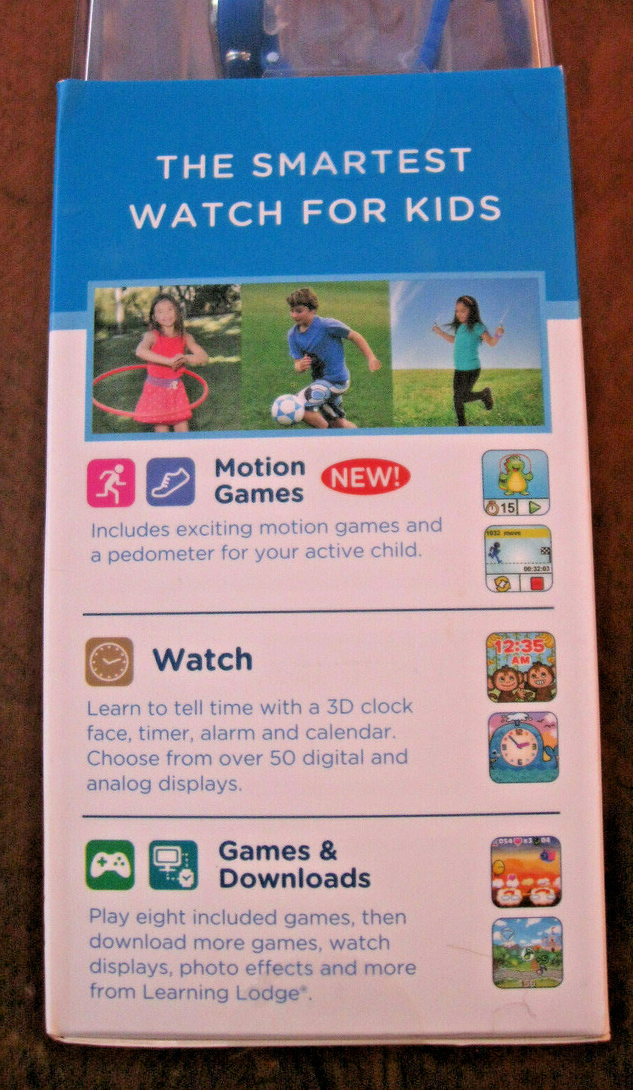 New~VTech Kidizoom Smartwatch DX Smart Watch – Blue Model ID 1716