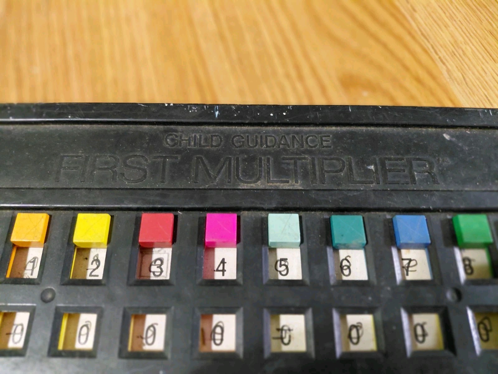 VTG 1979 Gabriel Child Guidance First Multiplier Mathematics Learning Device