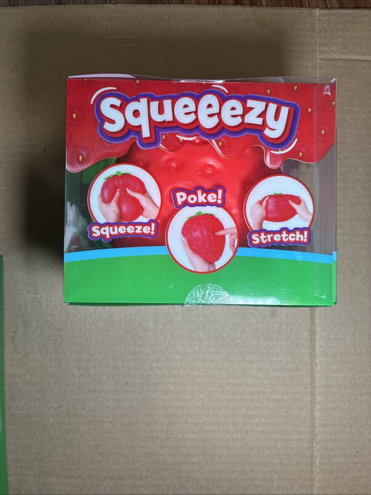 Sunny Days Jumbo Squeeezey LOT OF 3: Strawberry, Banana, Butter NEW