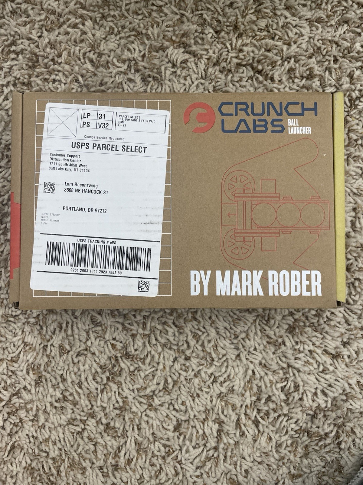 Pre-built – CrunchLabs Ball Launcher Box 18 – READ DESCRIPTION