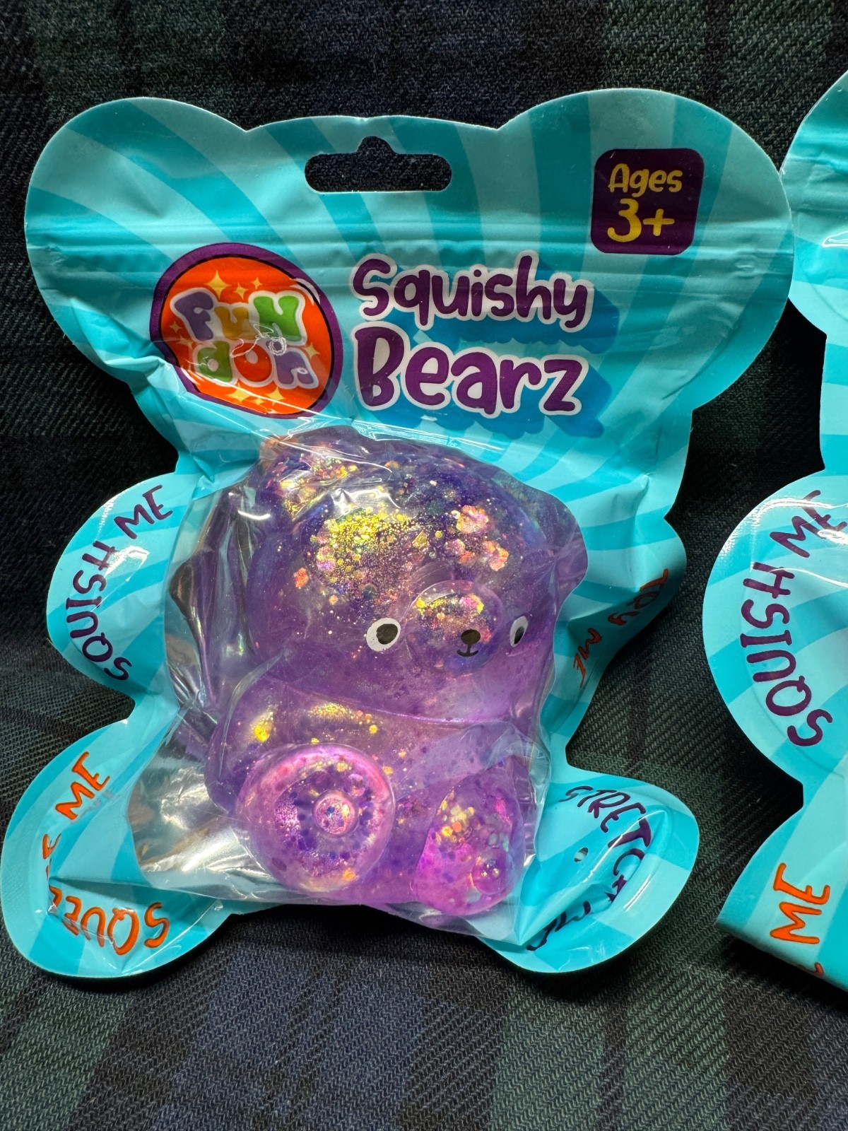 Fun Doh Squishy Bearz Fidget Bear 2 Pack