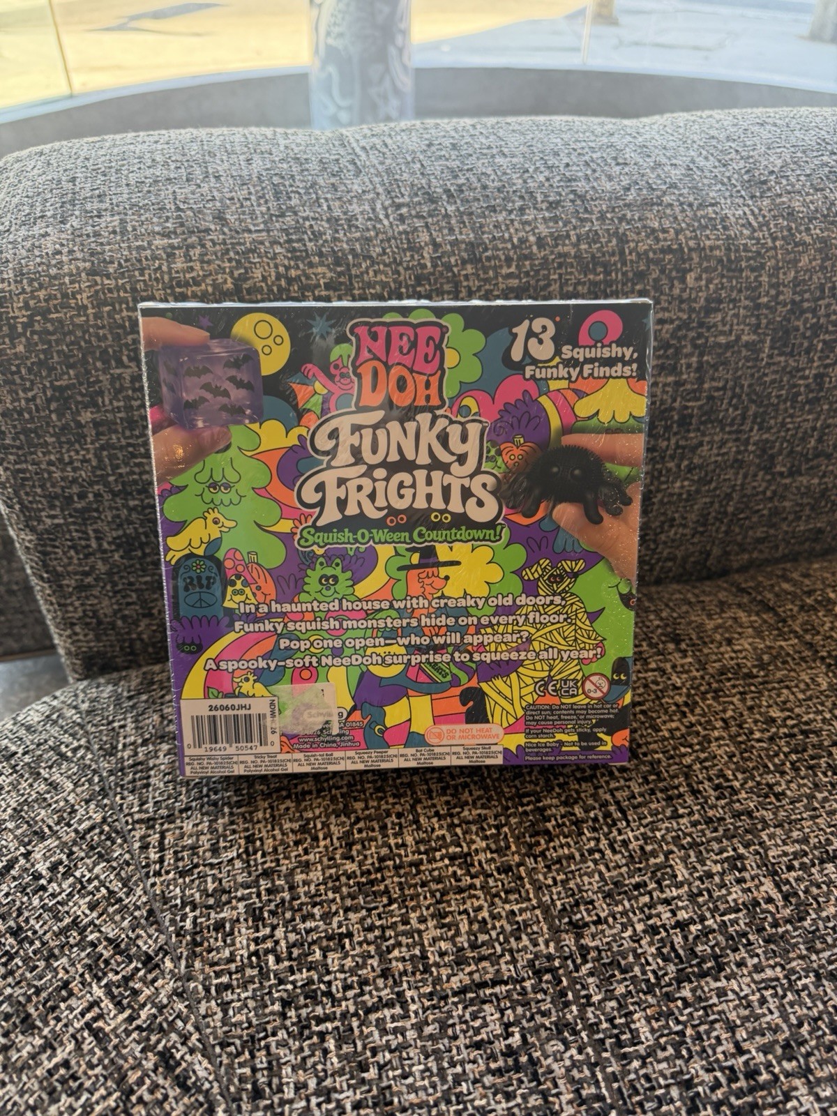 🔥👻 2026 NEW NeeDoh Funky Frights Squish-O-Ween Halloween Advent Calendar. 👻🔥