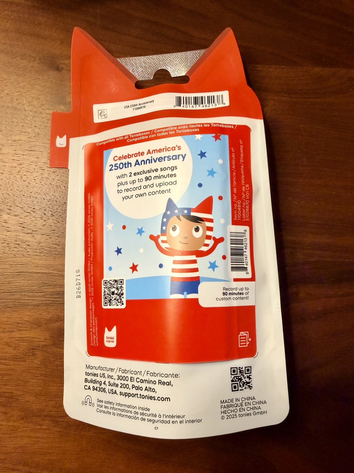 USA America’s 250th Creative Tonie Figure – LIMITED EDITION / NEW
