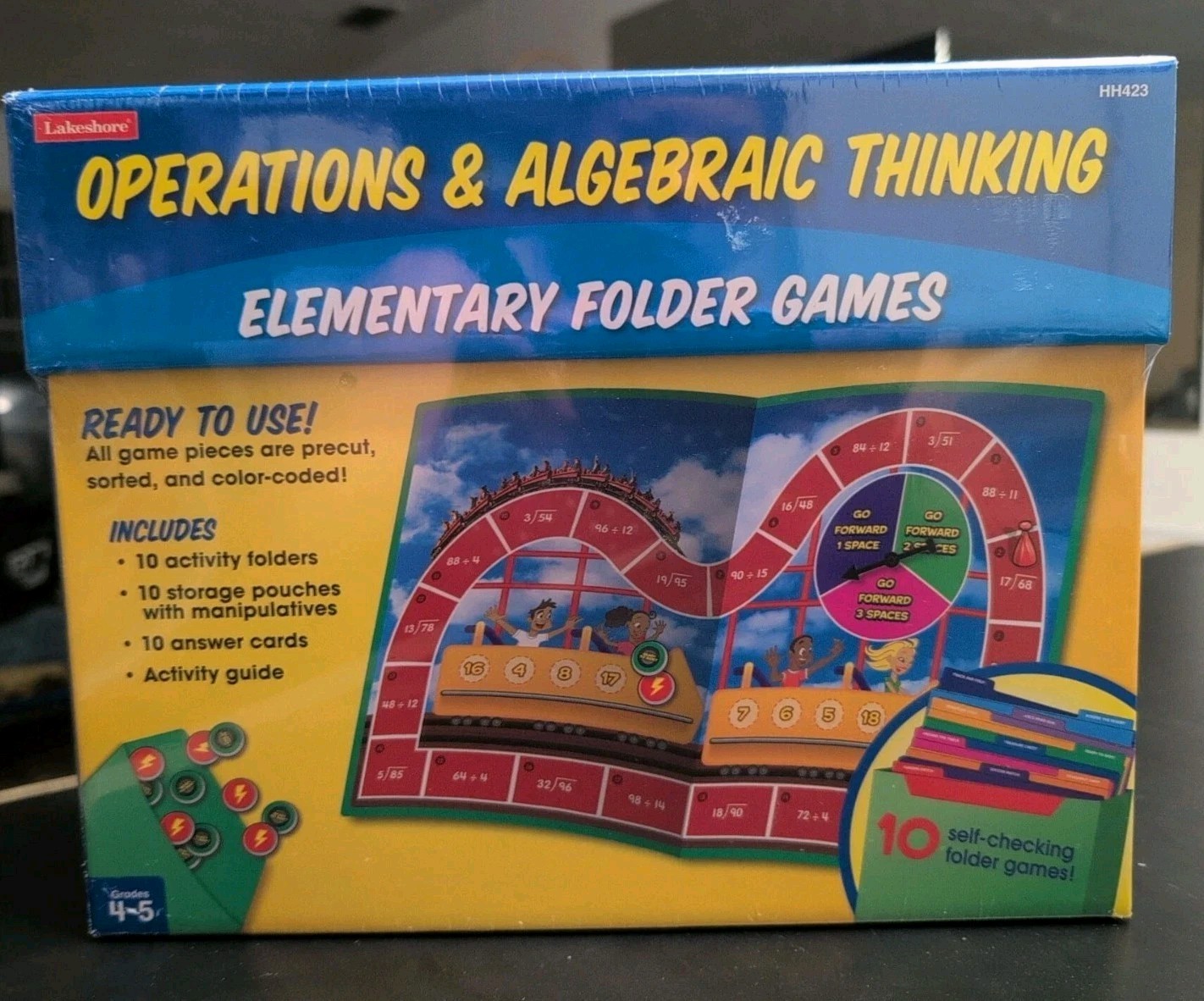 Lakeshore Learning Math Games, Operations & Algebraic Thinking Grades 4-5 ~New~