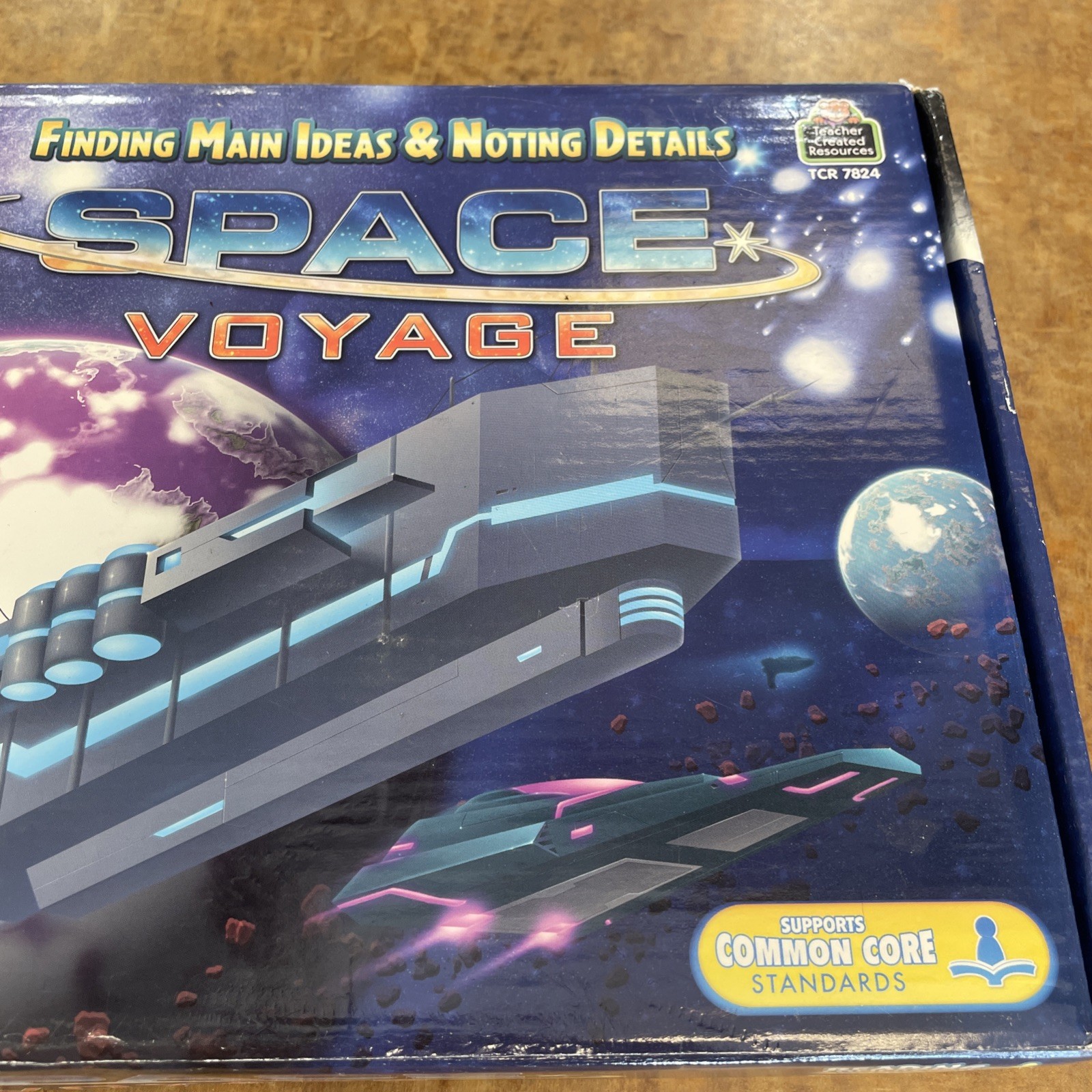TCR~7824 Space Voyage Grades 4-5 Reading Comprehension Game Series