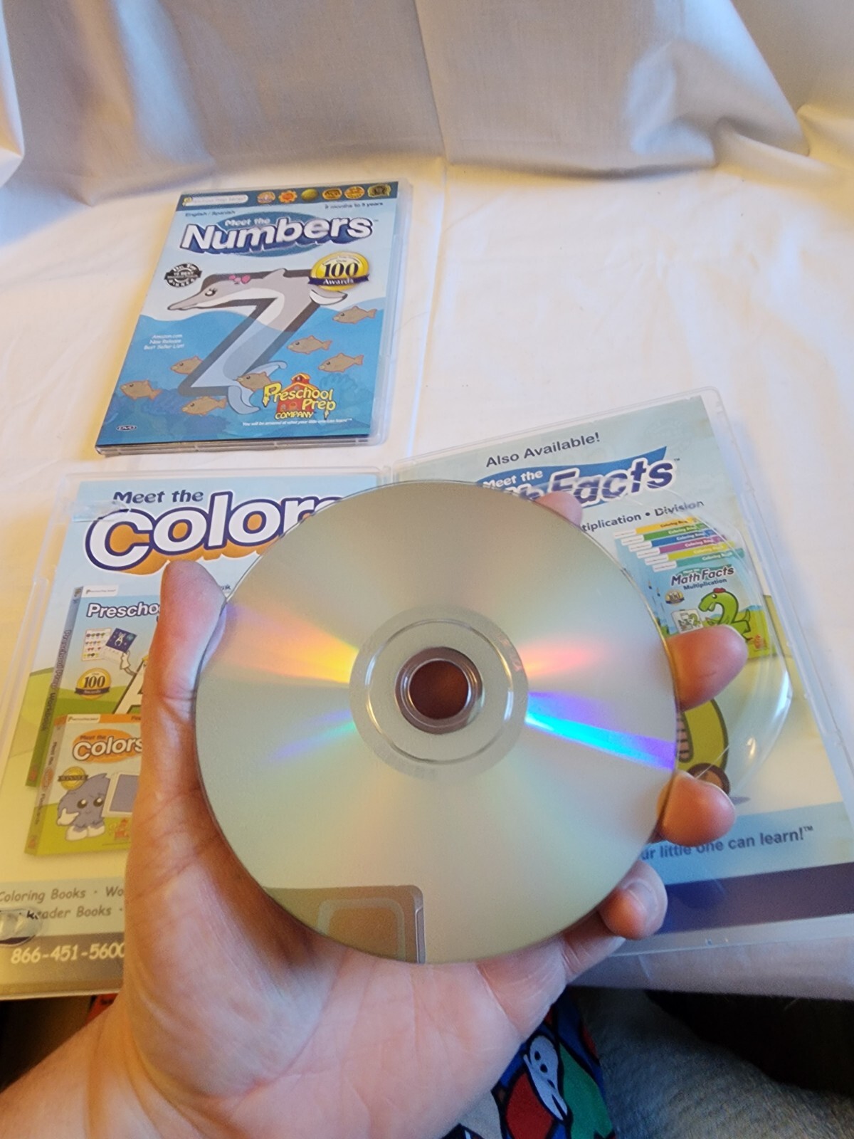 Preschool Prep Collection 10 DVD Set Letters Numbers Shapes Colors