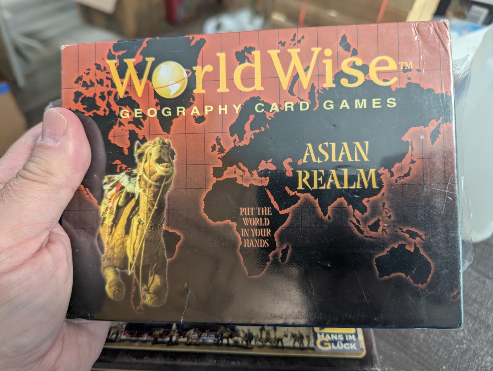 WORLD WISE GEOGRAPHY CARD GAMES ASIAN REALM SEALED 2001 VINTAGE